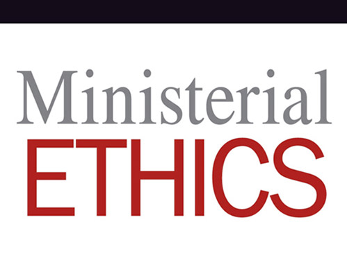 book cover ministerial ethics