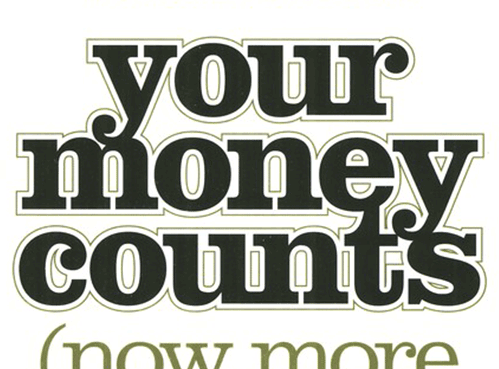 book cover your money counts